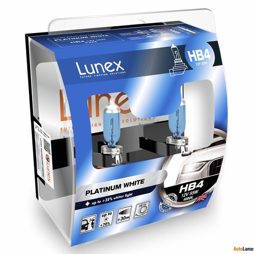 Hb4 lunex platinum - 2x, white