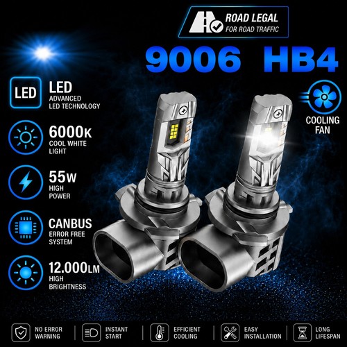 55w 12v birne lampe led - 2x,